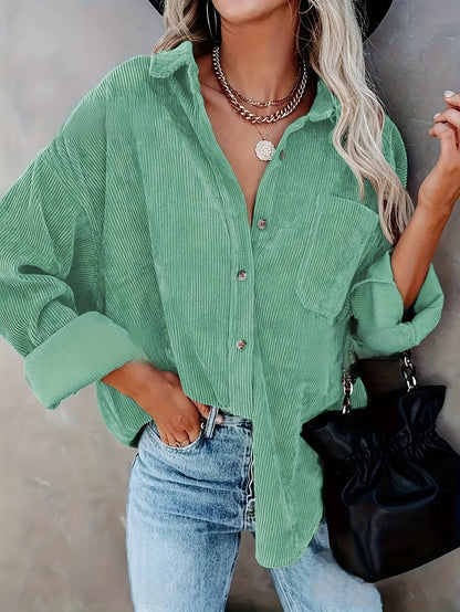 Melisse | Casual Corduroy Blouse