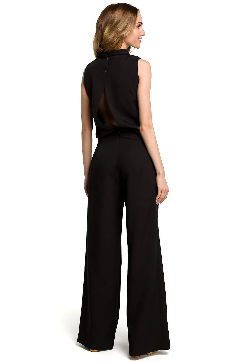 Melva | Silken Dames Mouwloze Jumpsuit