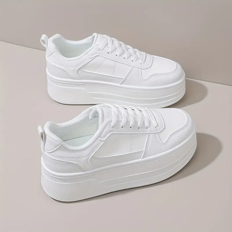 Farra | Dames Sneakers met Dikke Plateauzool