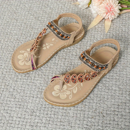 Stijlvolle Dames Orthopedische Sandalen Met Decoratieve Bandjes
