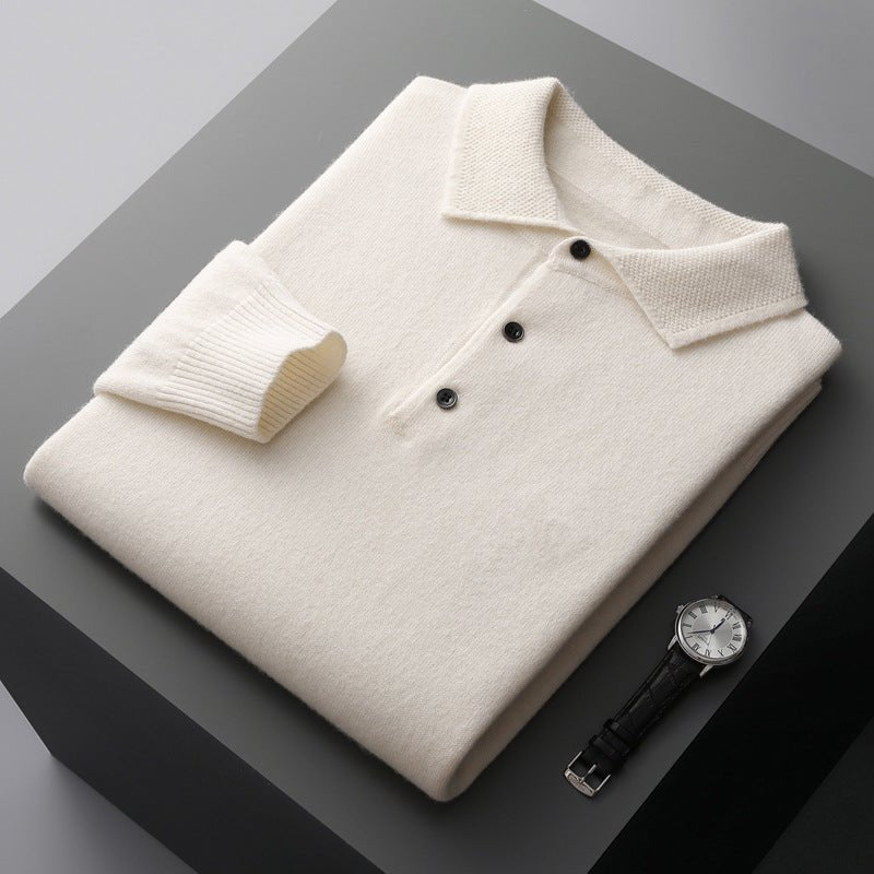 Eckhart | Cashmere Polo Shirt for Effortless Style