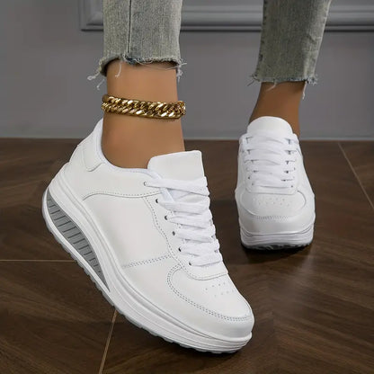 Maisey | Verhoogde Orthopedische Dames Sneakers met Sportieve Zool