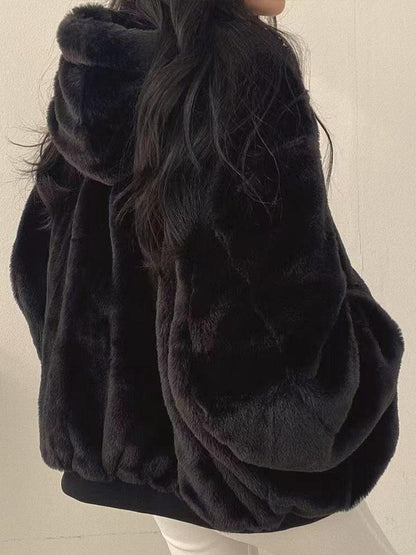 Trendy Oversized Dames Jas met Zachte Voering