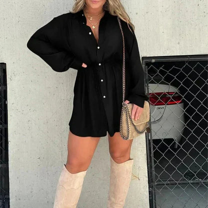 Apphia | Relaxed Shirt Dress