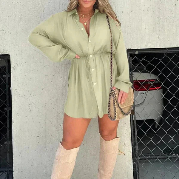 Apphia | Relaxed Shirt Dress