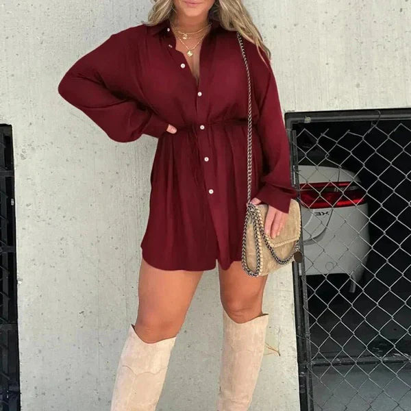 Apphia | Relaxed Shirt Dress