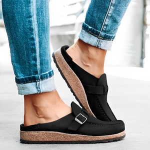 Fien | Mules Confortables avec Fermeture à Boucle
