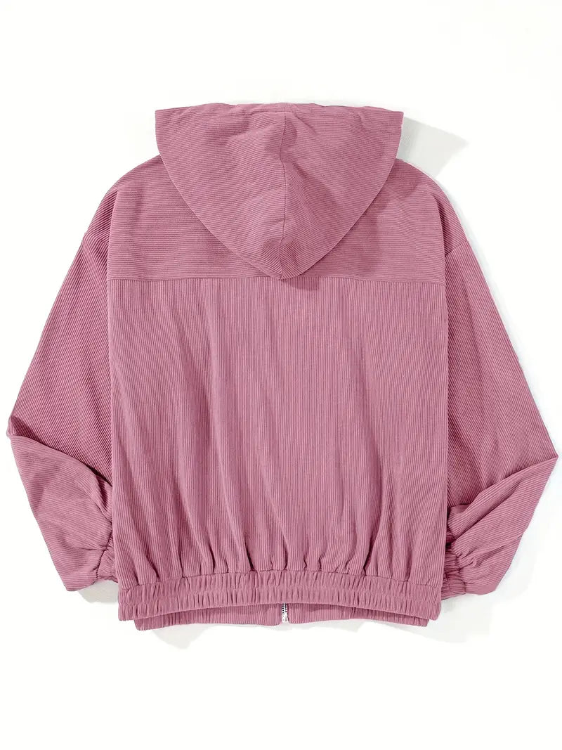 Lotte | Corduroy Zipper Jacket