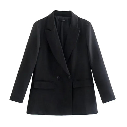Elegante Trendy Dames Blazer met Zakken