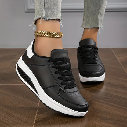 Maisey | Verhoogde Orthopedische Dames Sneakers met Sportieve Zool