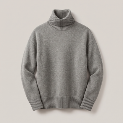 Oversized Gebreide Coltrui met Ribboorden en Lange Mouwen voor Dames