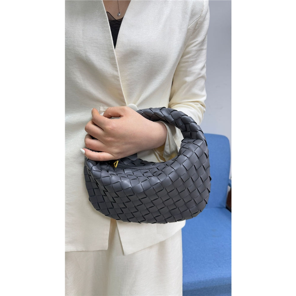 Sac à main élégant et stylé pour dames avec design tressé
