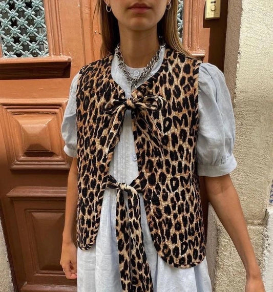 Aleen | Leopard Print Blouse