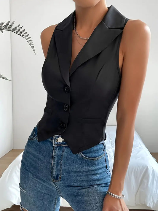 Camilya | Elegante Gilet met Moderne