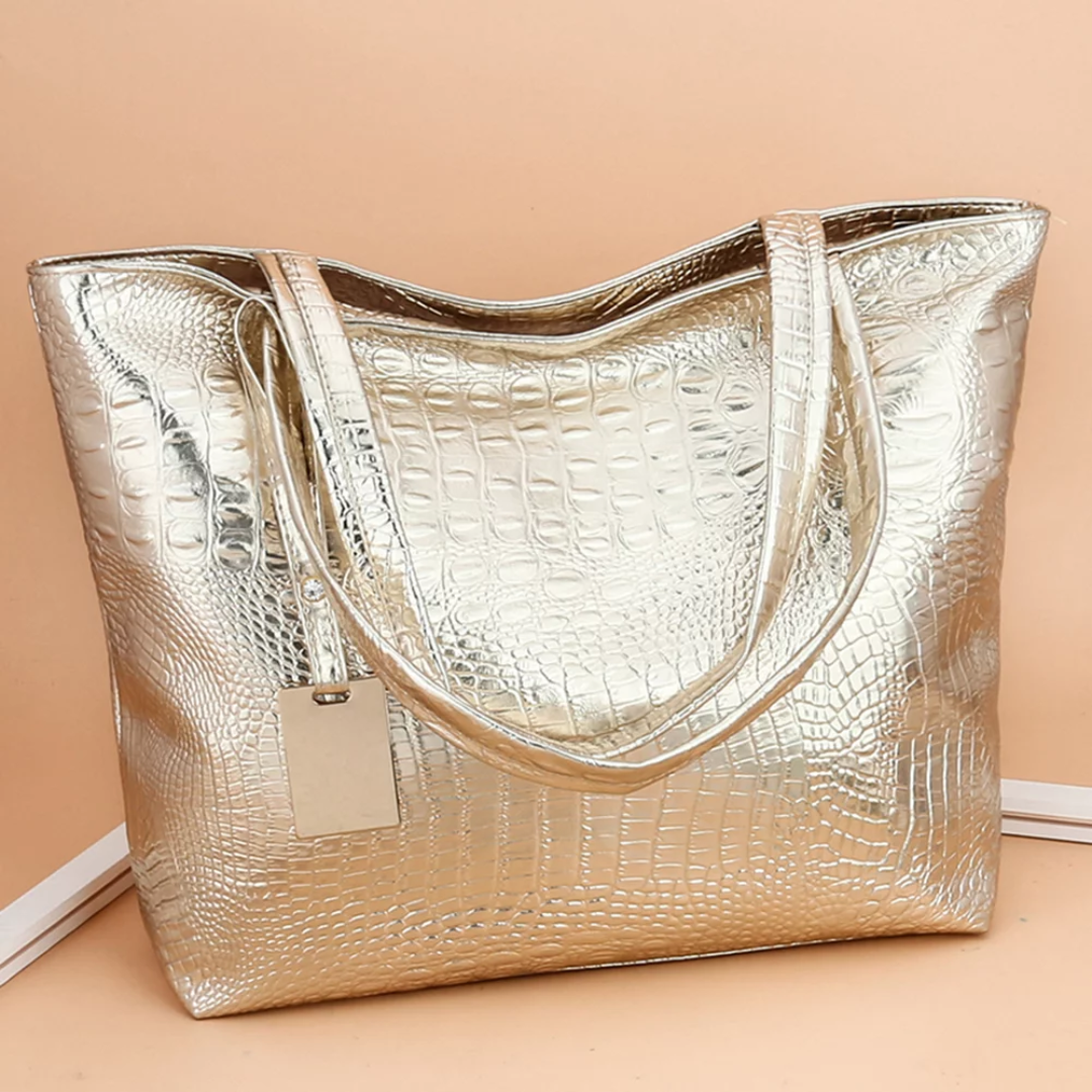 Calliope | Luxe Croco-Textuur Tas