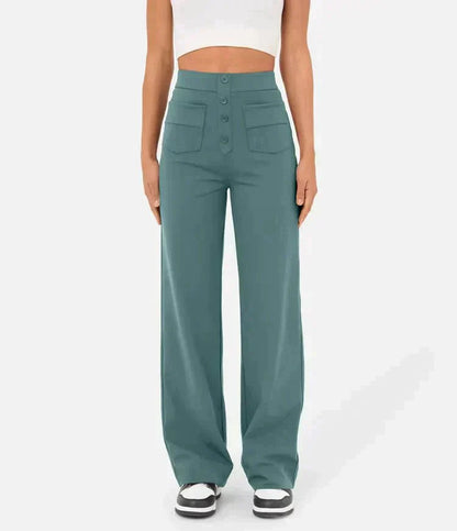 Emberlie | High-Waisted Wide-Leg Pants