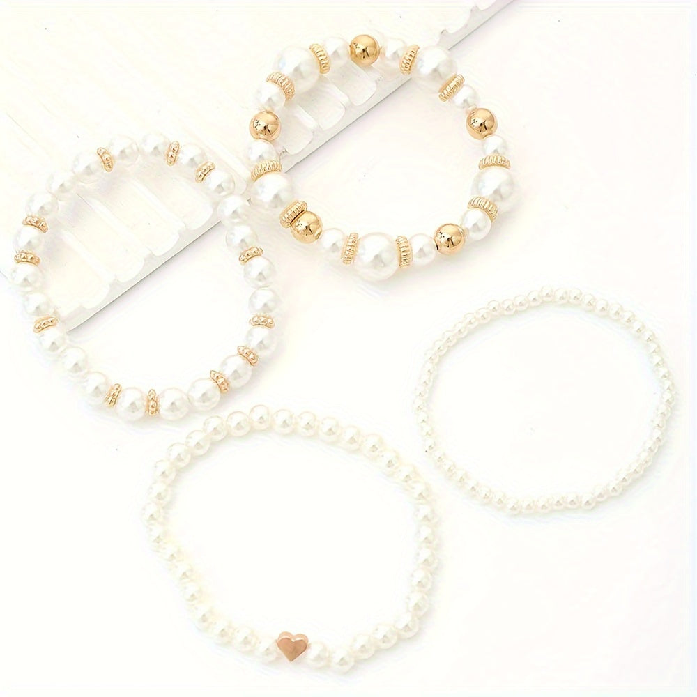 Parelarmbanden Set