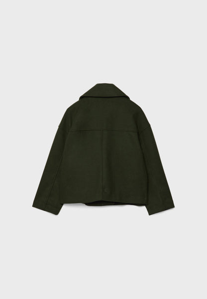 Trendy Chique Vrouwen Peacoat Jas Met Knopen