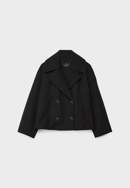 Trendy Chique Vrouwen Peacoat Jas Met Knopen