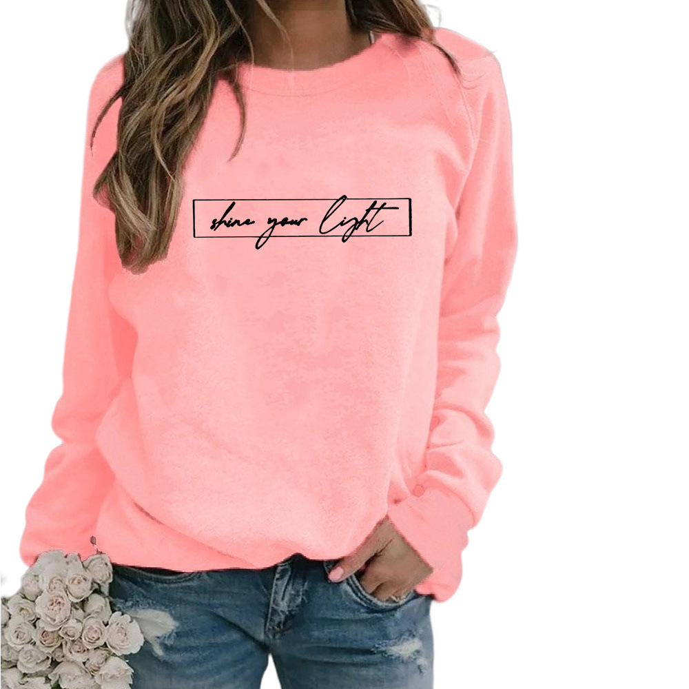 Marije | Casual Sweatshirt with Motivational Print