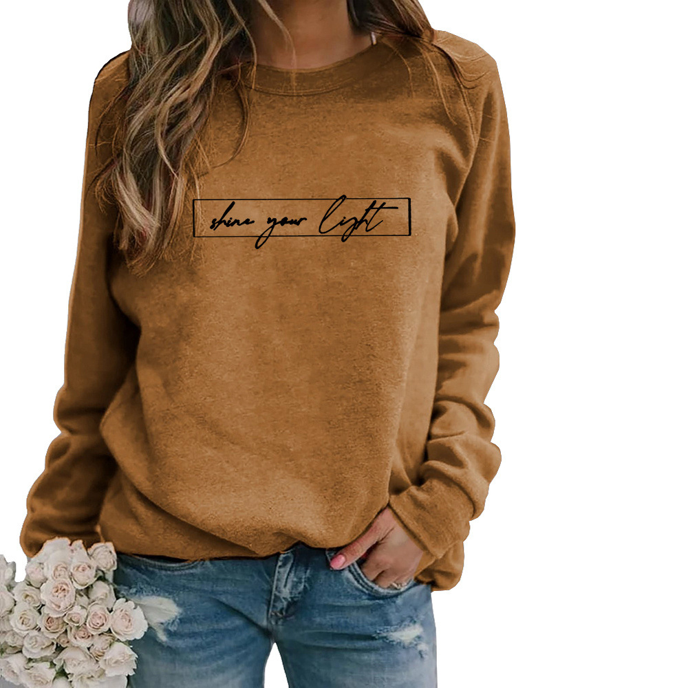 Marije | Casual Sweatshirt with Motivational Print