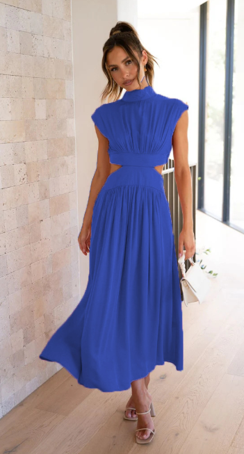 Carlynn | Elegante Mouwloze Maxi Jurk
