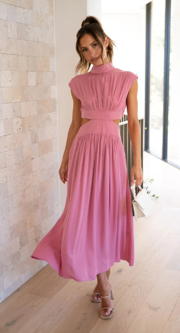 Carlynn | Elegante Mouwloze Maxi Jurk