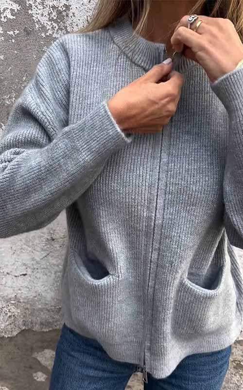 Zacht Comfortabel Dames Vest Met Zakken