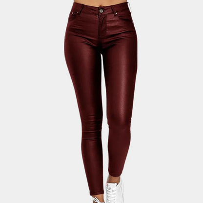 Comfortabele Stretch Legging Met Hoge Taille voor Dames