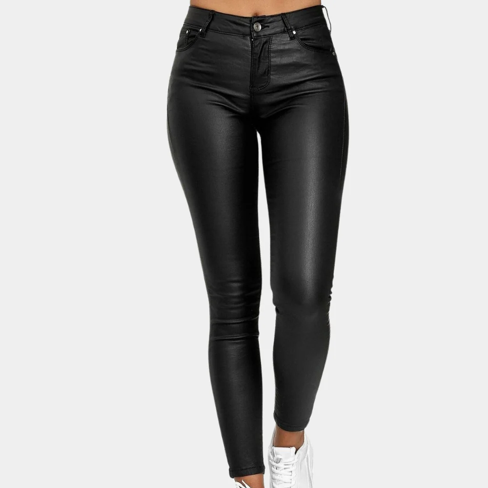 Comfortabele Stretch Legging Met Hoge Taille voor Dames