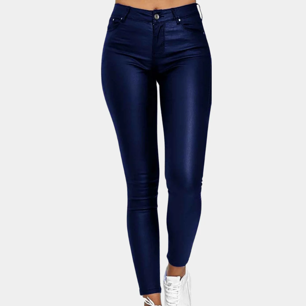 Comfortabele Stretch Legging Met Hoge Taille voor Dames