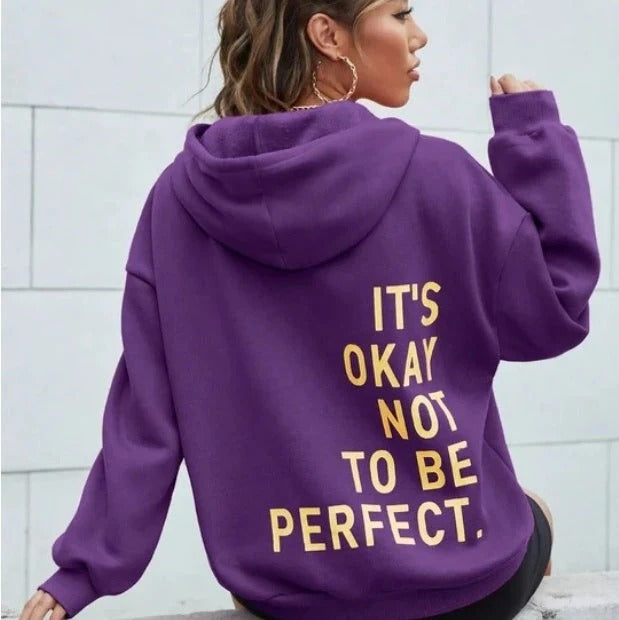 Oversized Comfortabele Dames Hoodie met Capuchon
