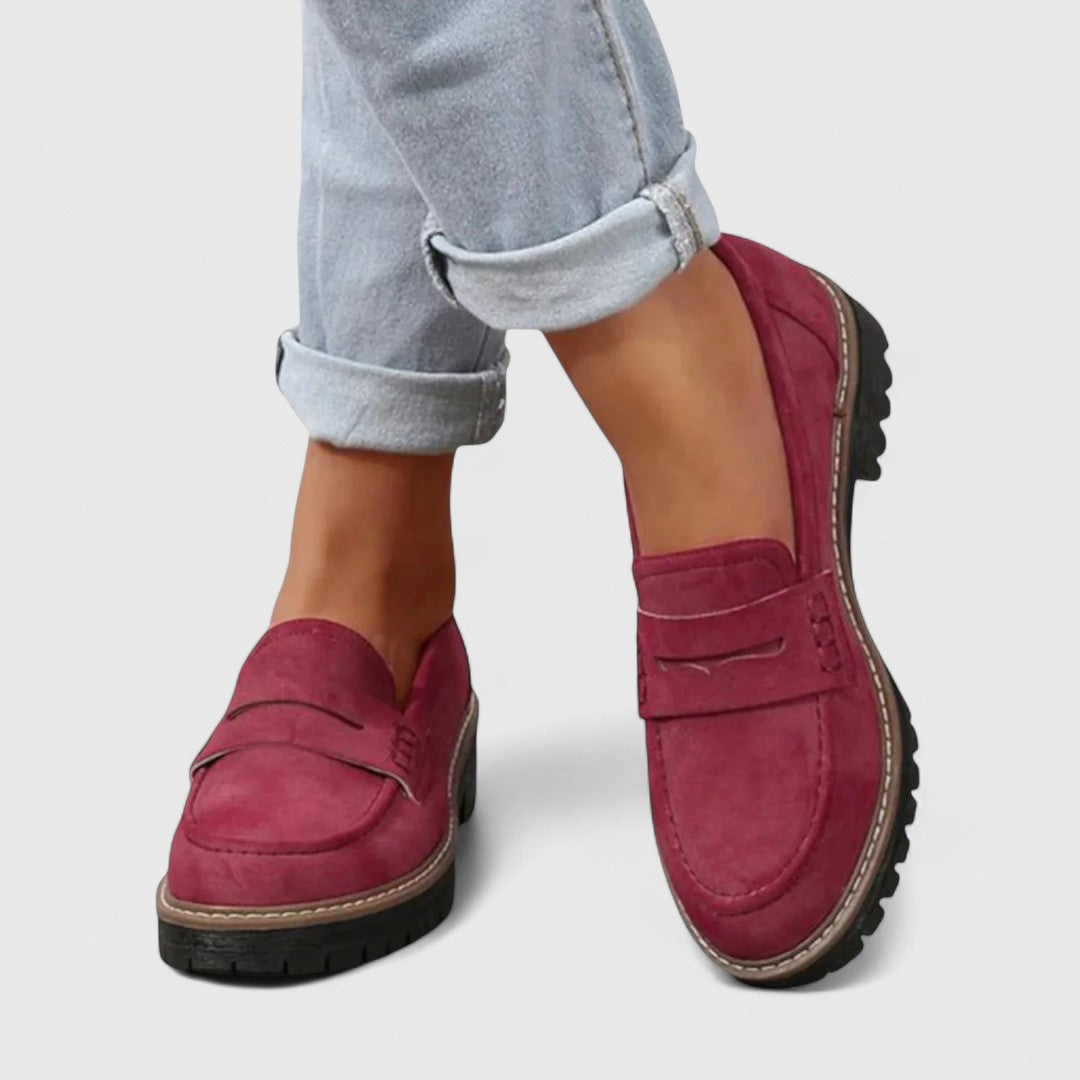 Elegante Orthopedische Loafers Met Groffe Zool
