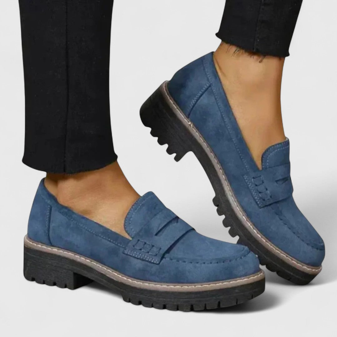 Elegante Orthopedische Loafers Met Groffe Zool