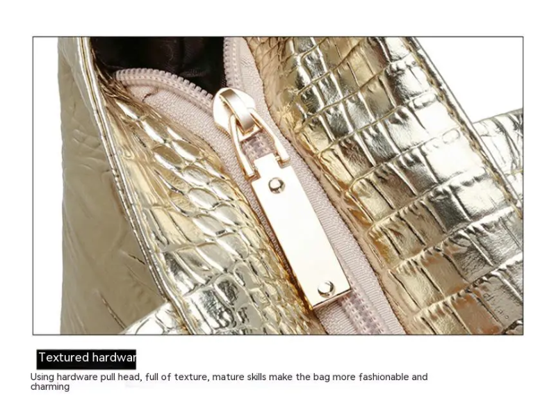 Calliope | Luxe Croco-Textuur Tas