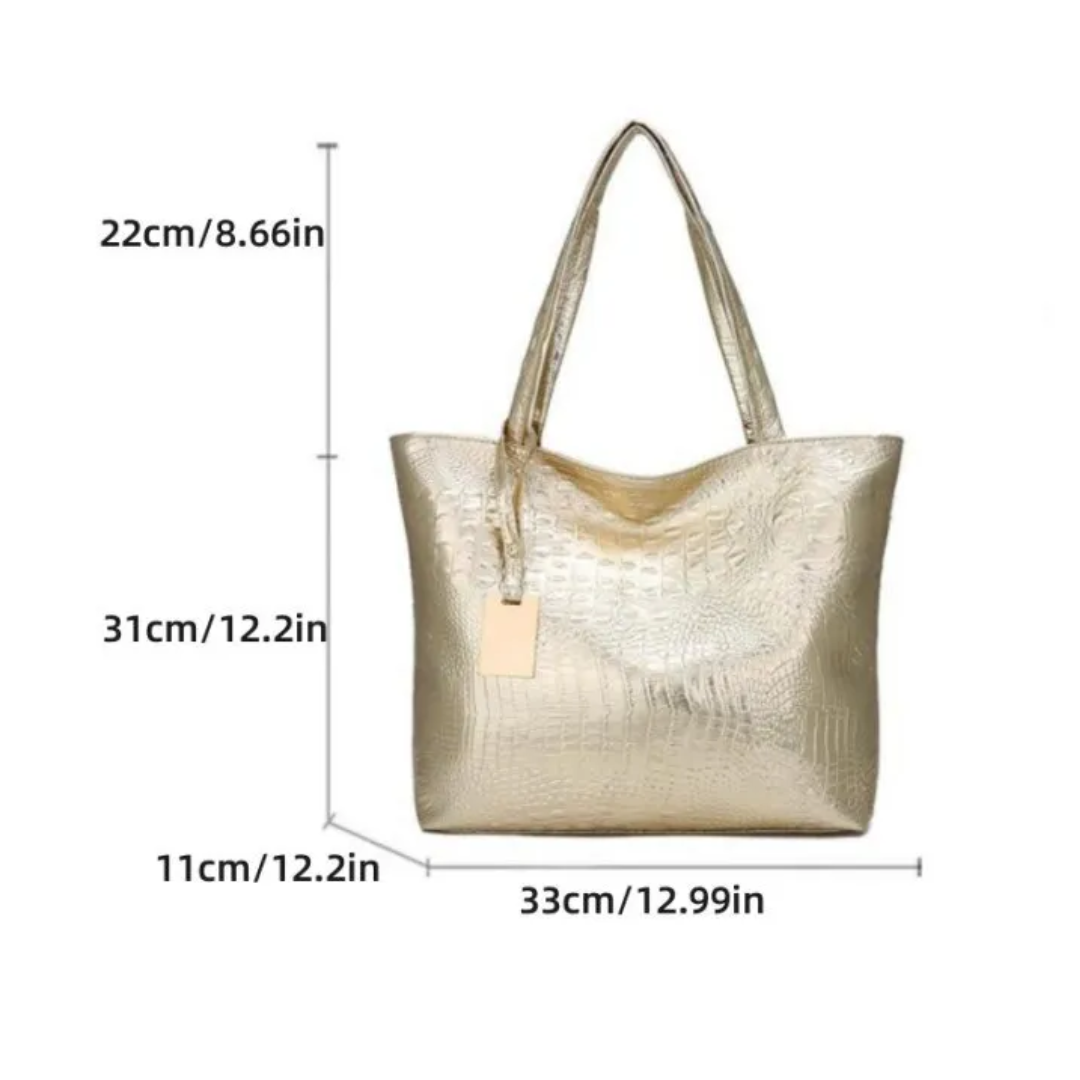 Calliope | Luxe Croco-Textuur Tas