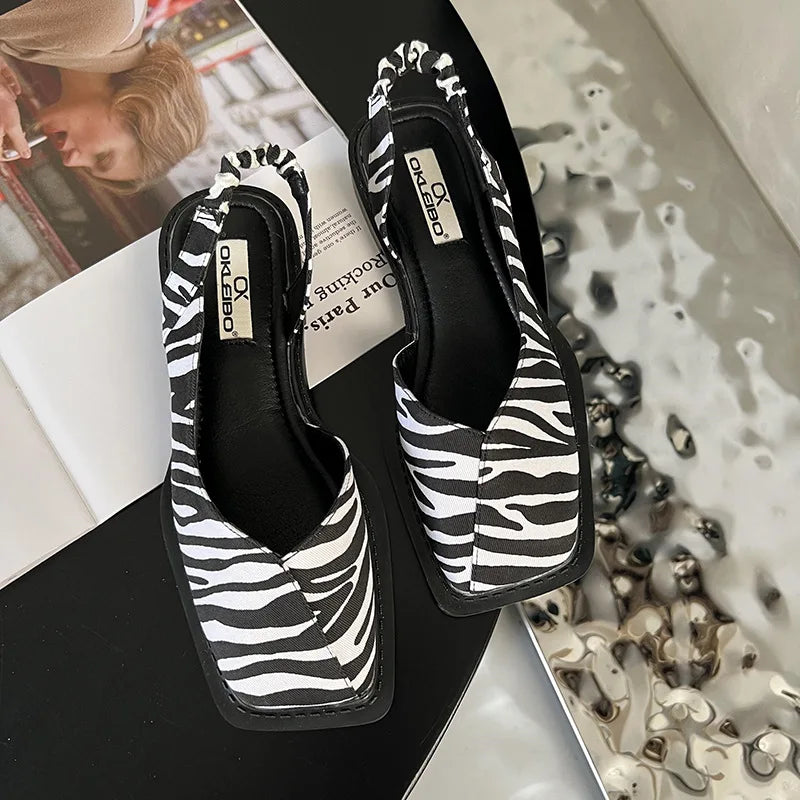 Fannia | Moderne Slingback Flats
