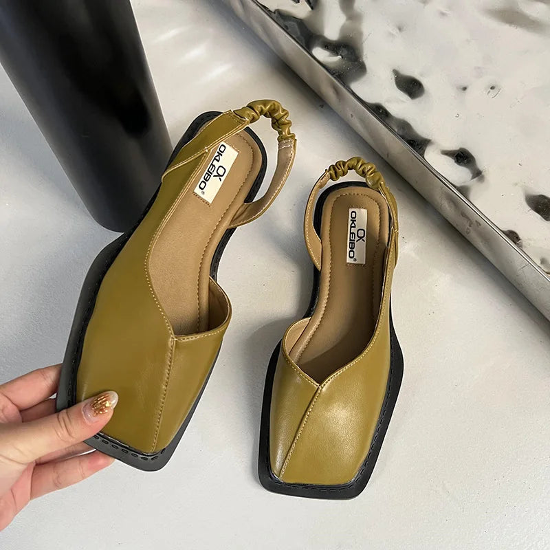 Fannia | Moderne Slingback Flats