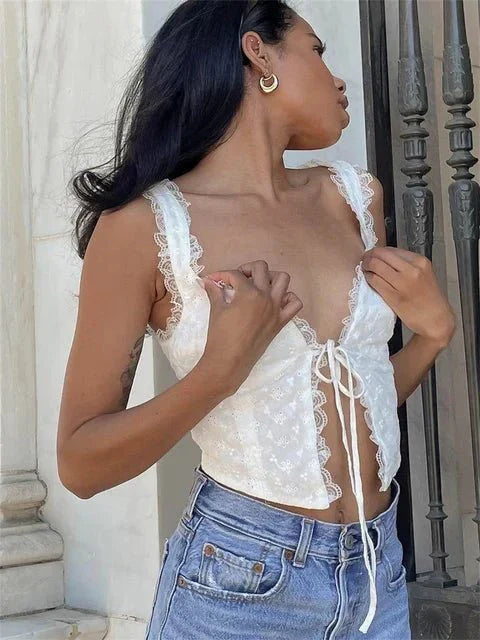 Ailsa | Kanten Croptop