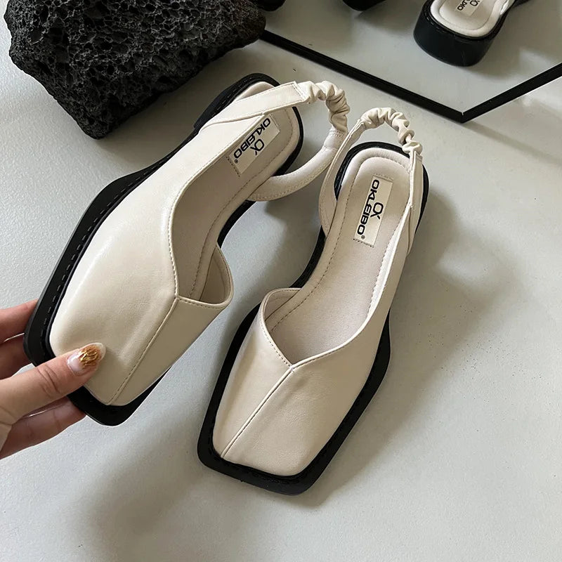 Fannia | Moderne Slingback Flats