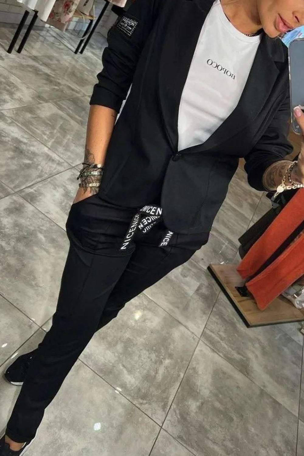 Ivey | Ensemble costume décontracté