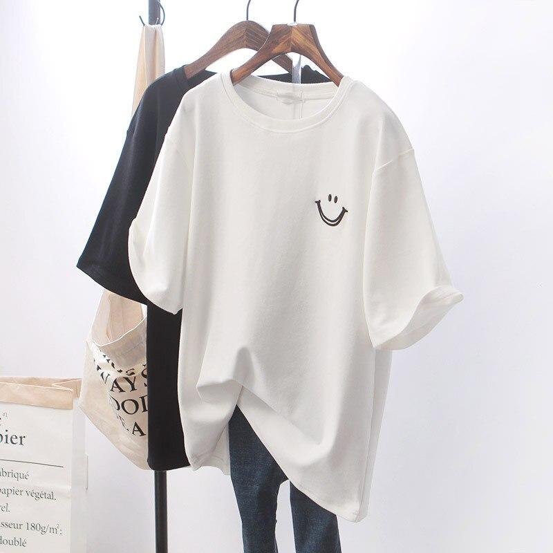 Claudia | T-shirt oversize Smiley