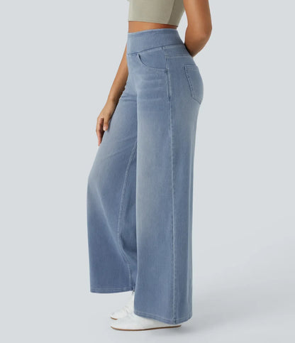 Sameera | High-Waist Wide-Leg Jeans