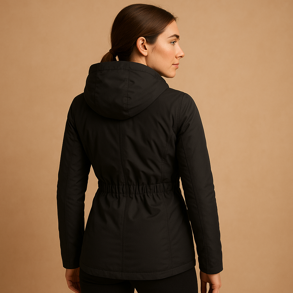 Warme Stijlvolle Vrouwen Parka Winterjas Met Capuchon