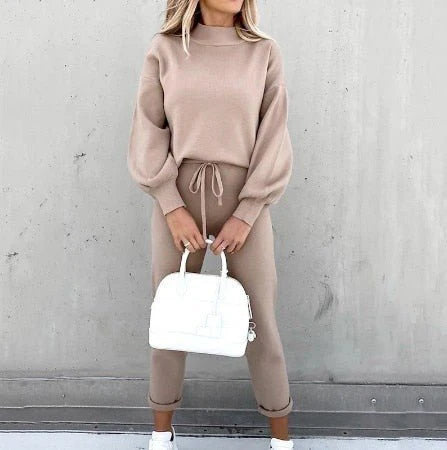 Ensemble loungewear pour femmes à manches longues