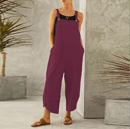 Anneken | Comfortabele Dungaree Jumpsuit