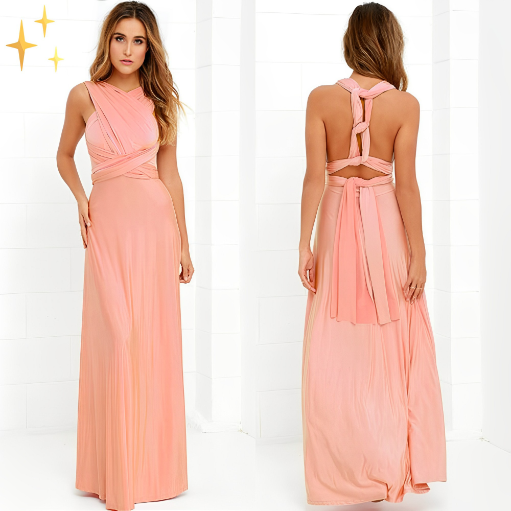 Chic Women's Infinity Maxi Dress in Multiple Styles
