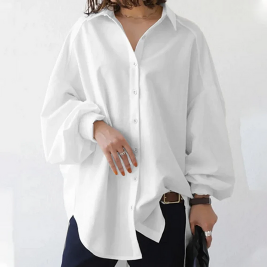 Daye | Oversized Blouse met Urban Flair