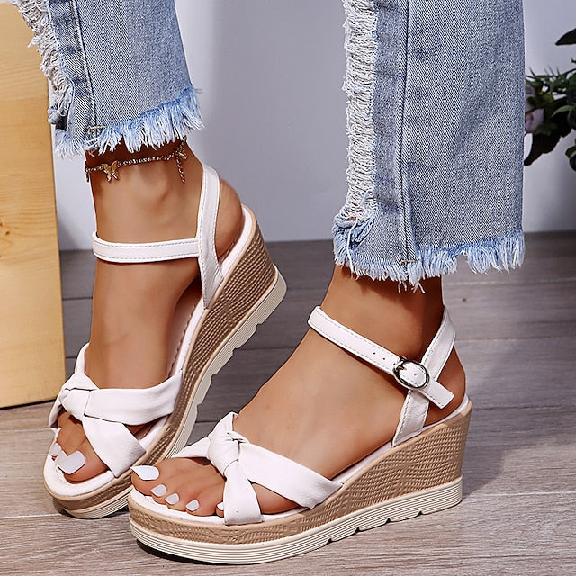 Cornelia | Elegante Wedge Sandalen