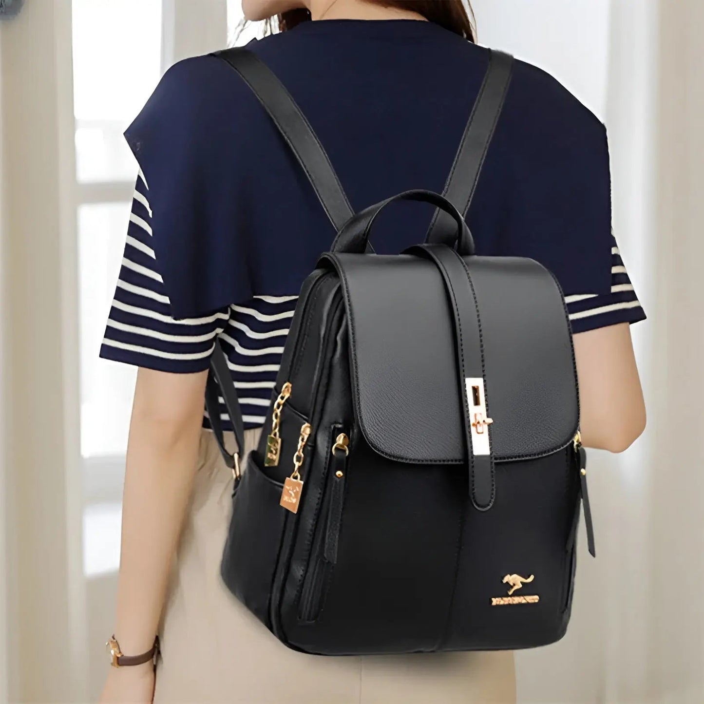 Willa | Elegante Lederen Rucksack